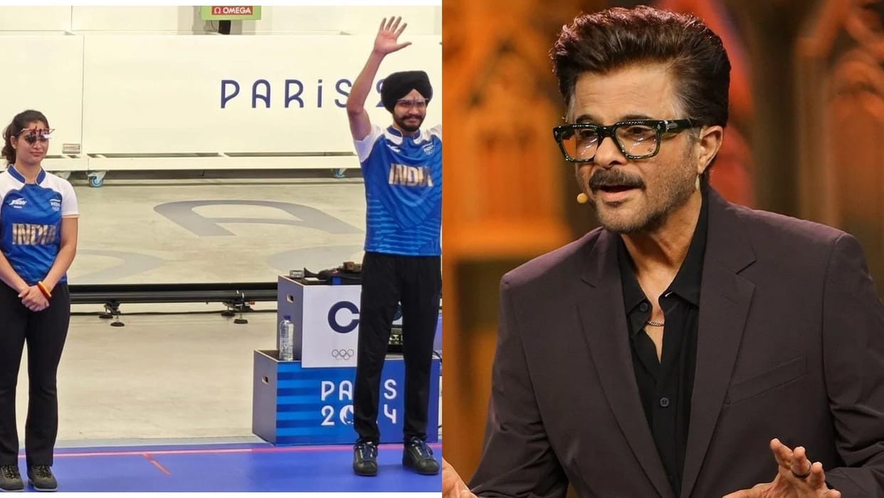 Anil Kapoor and other stars congratulates Manu Bhaker and Sarabjot Singh on their victory olympics 2024