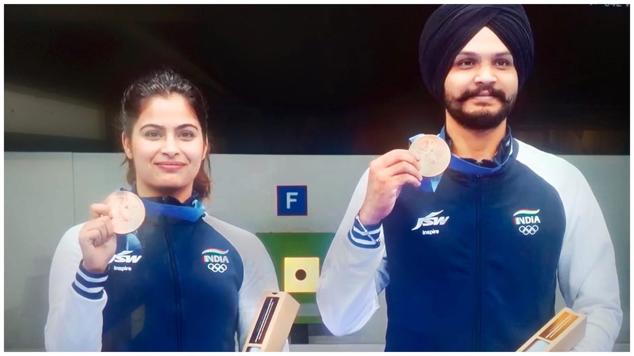 Paris Olympics 2024 Manu and Sarabjot have learned tricks of shooting in Dehradun