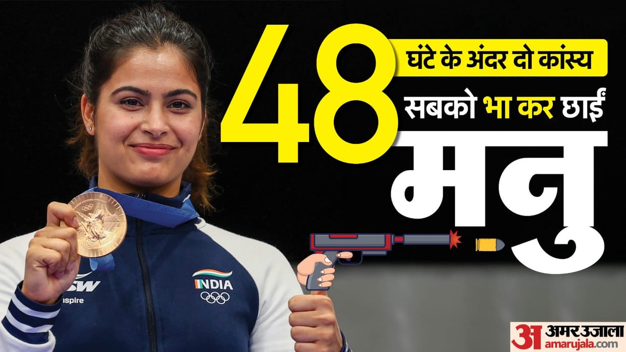 Manu Bhaker Two Bronze Medal at Paris Olympics 2024 Know About Comeback of Manu Bhaker After Tokyo Olympic