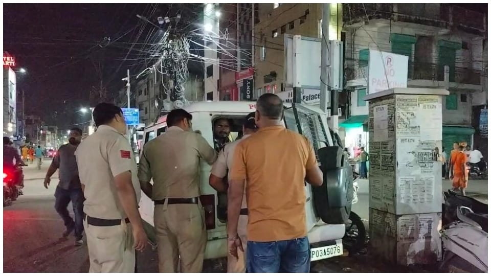 MP News: Anti-social elements created ruckus at the railway station intersection police caught many suspects