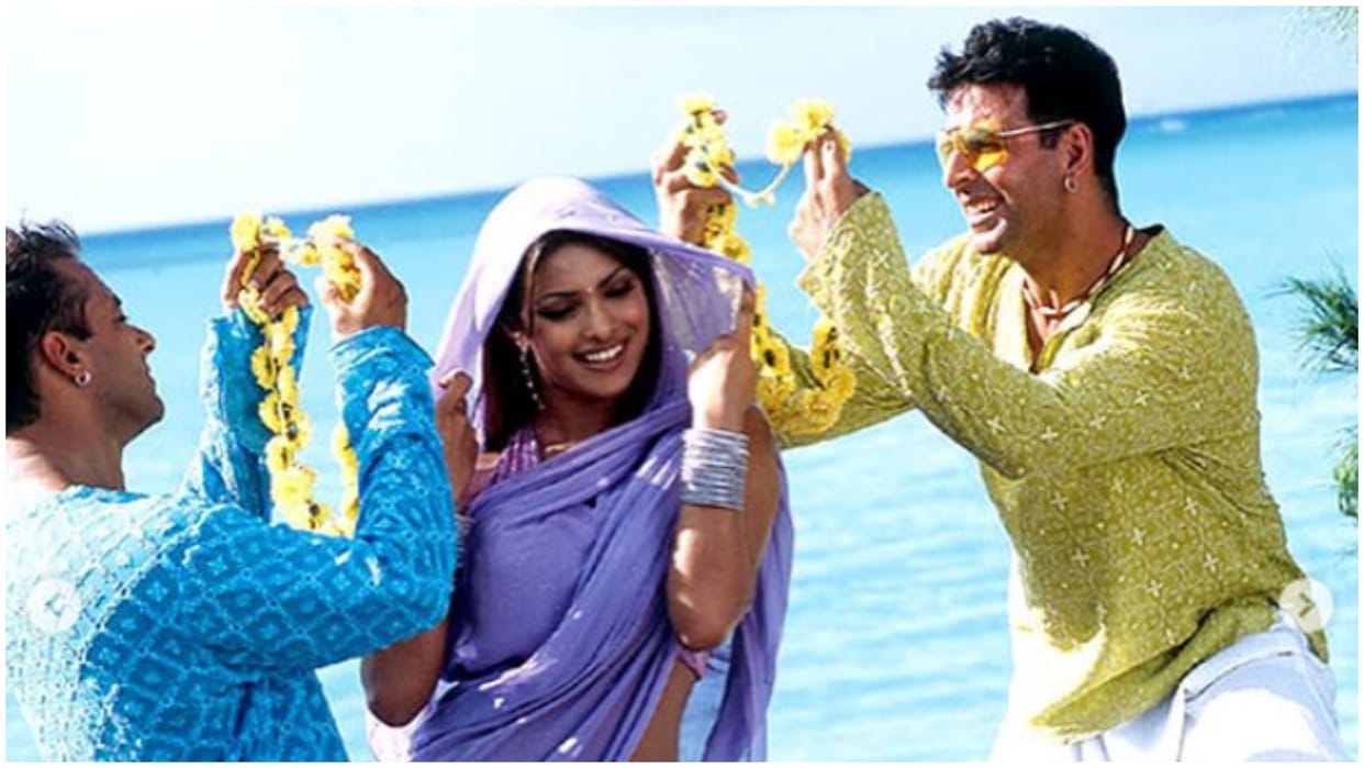 Akshay Kumar Priyanka Chopra and salman khan film Mujhse Shaadi Karogi completes 20 Years