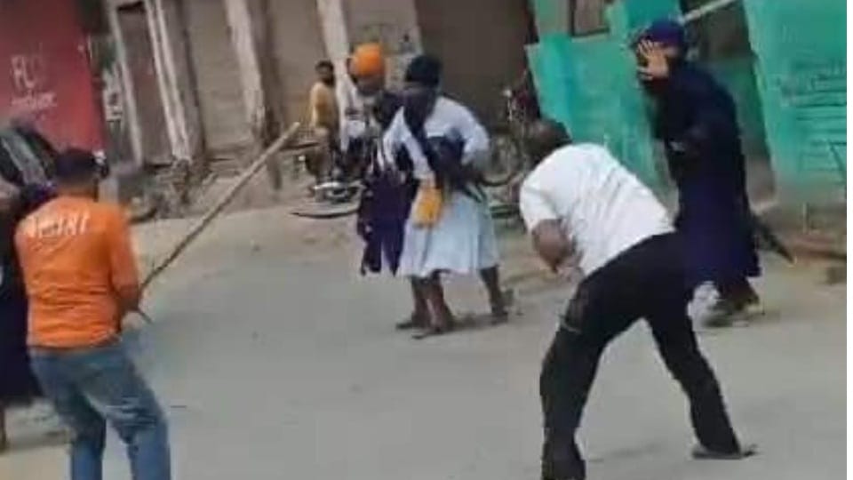 six Nihangs kill man entered house and attacked with sword In Tarnataran