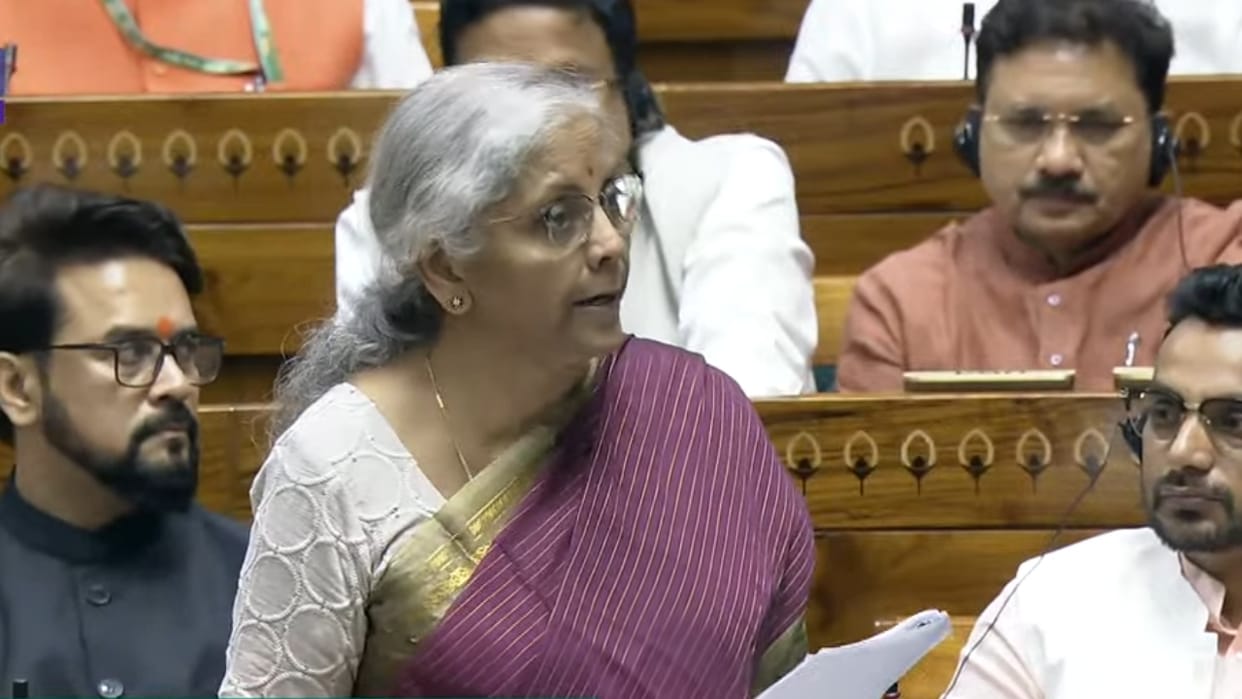 finance minister nirmala sitharaman target opposition on GST on life and medical insurance premiums