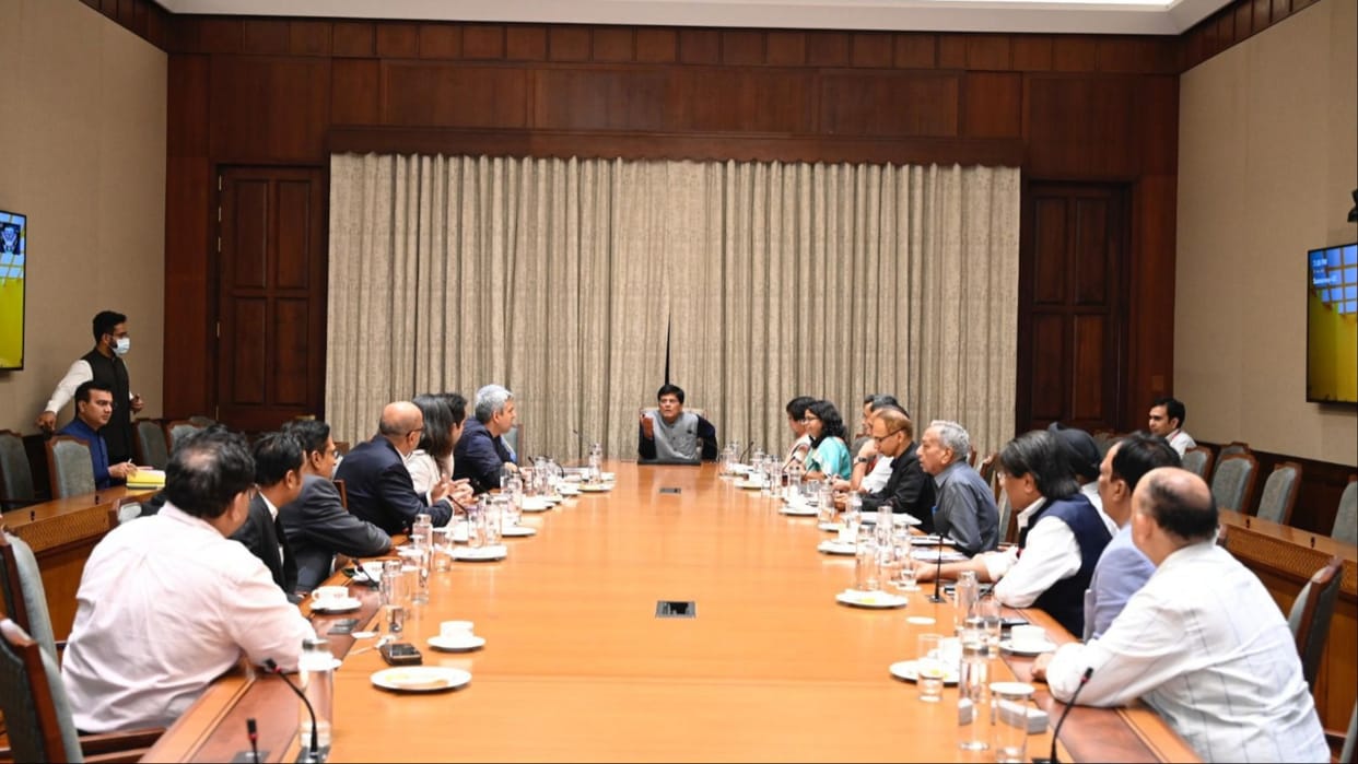 Haryana: Industrialists met Minister Piyush Goyal, discussed promoting Made in India products