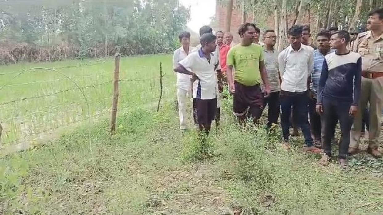 Mother and son died due to electric shock after high tension line broke and fell in buduan