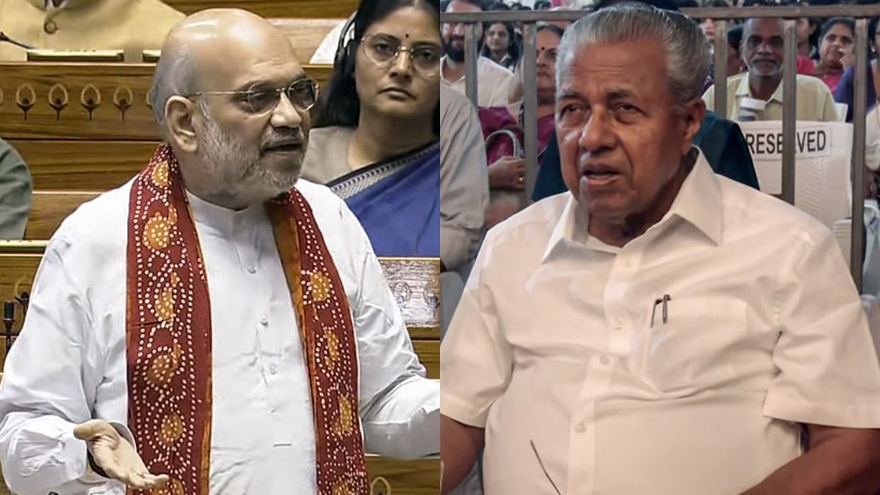 Kerala CM terms baseless Amit Shah's claim that state didn't heed Centre's calamity warning