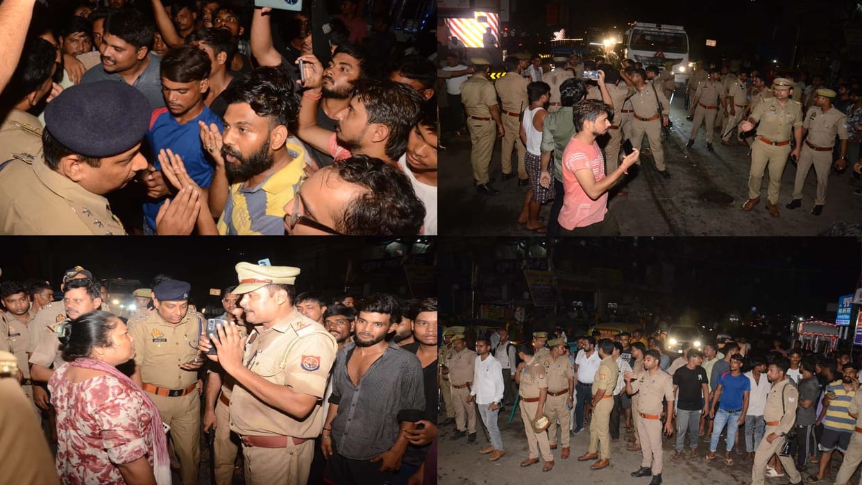 12 hours of power outage in Kanpur, Troubled people blocked the road