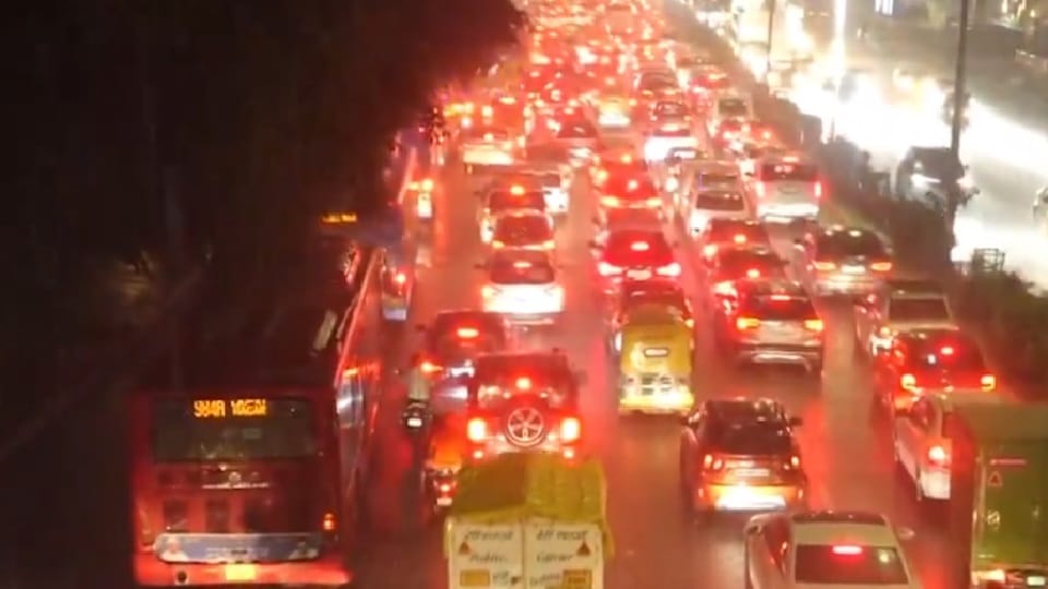 Delhi NCR Rains Heavy rain in many surrounding areas including Noida