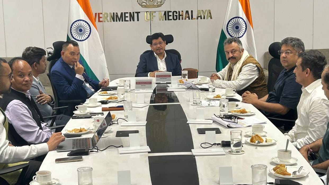 Himachal Education Department reached Meghalaya meeting with CM Conrad Sangma
