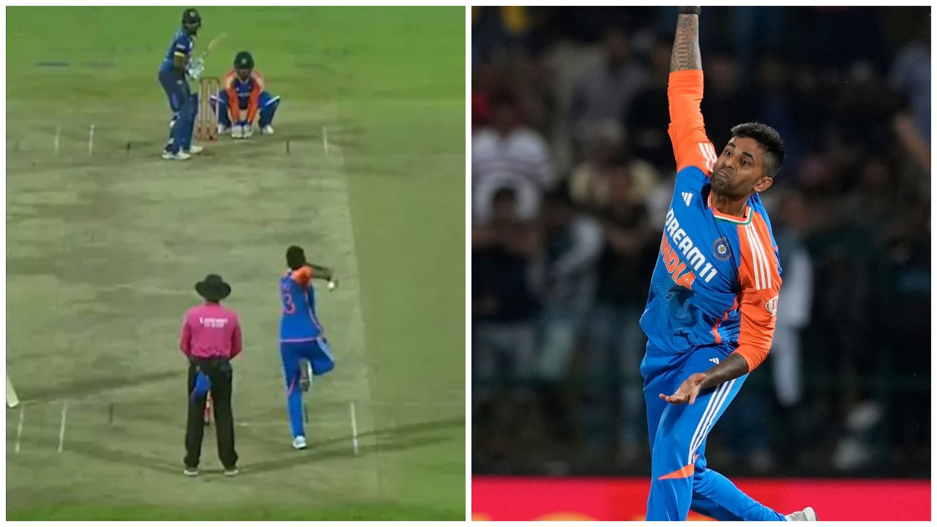 IND vs SL 3rd T20: Gautam Gambhir in spotlight after Rinku Singh and Suryakumar Yadav bowling, memes viral