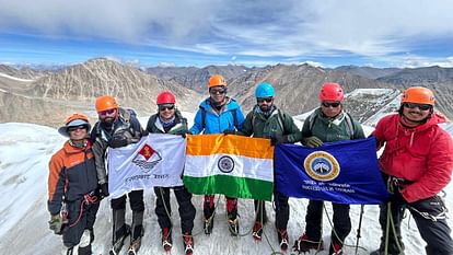 Nehru Institute of Mountaineering NIM climbed 11 unnamed peaks 20 days ago Uttarakhand News in hindi