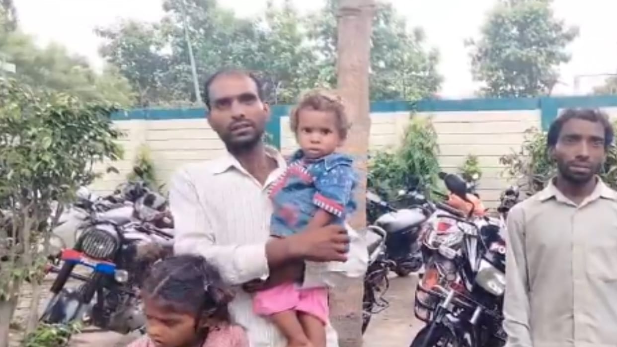 Meerut: Mother abandoned son because he had a hole in his heart, father reached SSP office