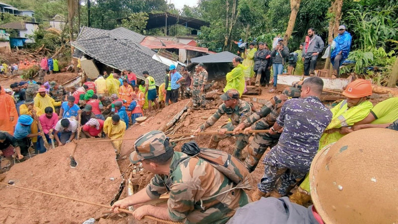 Death toll in Kerala landslides rises to 158 and 191 still missing