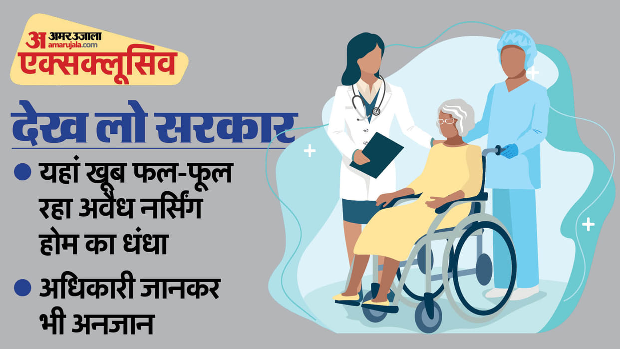 Rajasthan News Unregistered Nursing Homes Operating Freely in Jhunjhunu News in Hindi