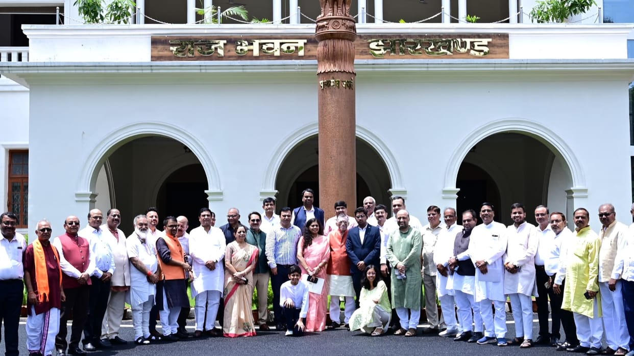 Santosh Gangwar took oath as the Governor of Jharkhand