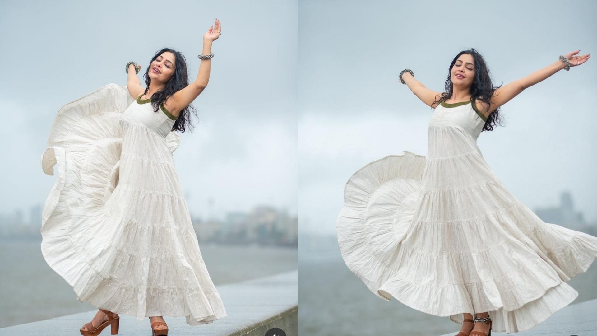Bhabhi ji ghar par hai actress Shubhangi Atre monsoon photoshoot goes viral on social media