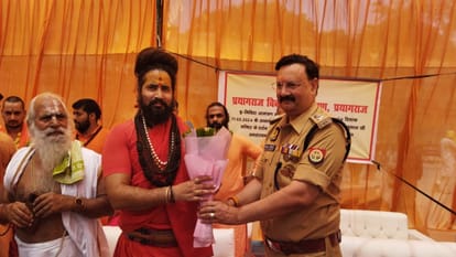 Shri bda hanuman mandir corridor construction started, balveer giri pda