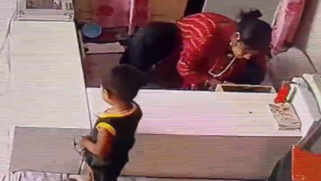God knows what's the matter...the innocent child will stay with his mother in the district jail.