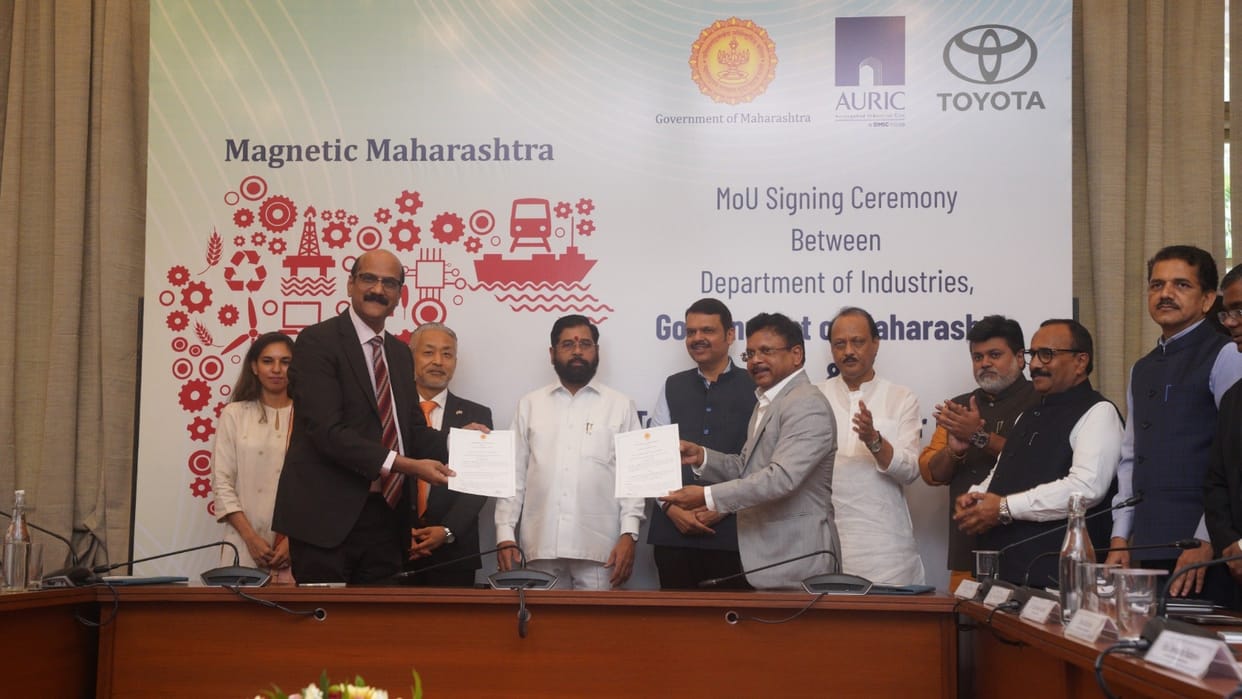 Toyota Kirloskar Motor to invest Rs 20,000 crore in Maharashtra, create 8000 direct jobs