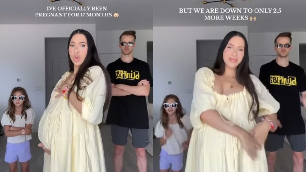 USA woman pregnant for 17 months Jacqueline Woodwell shared the video of her pregnancy