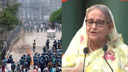 Bangladesh PM Hasina asks countrymen to be firm with those engaging in sabotage in the name of protest