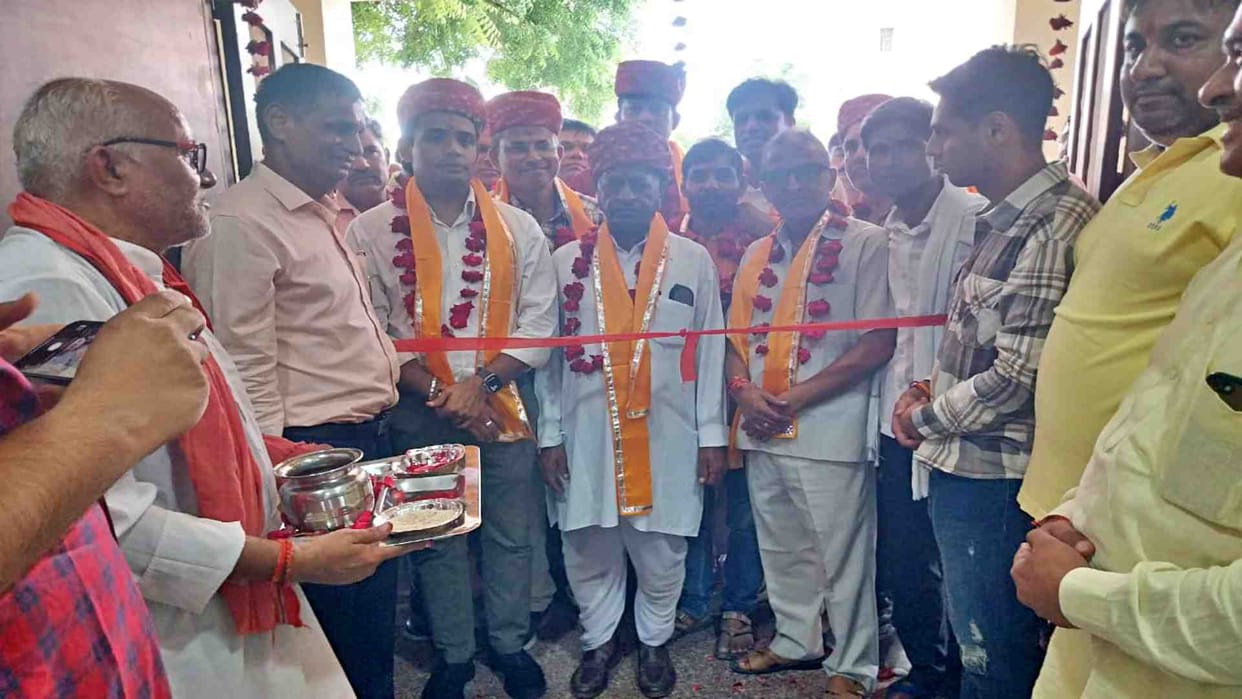 Chittorgarh News: Inauguration of the dining hall of Sanwaliaji temple