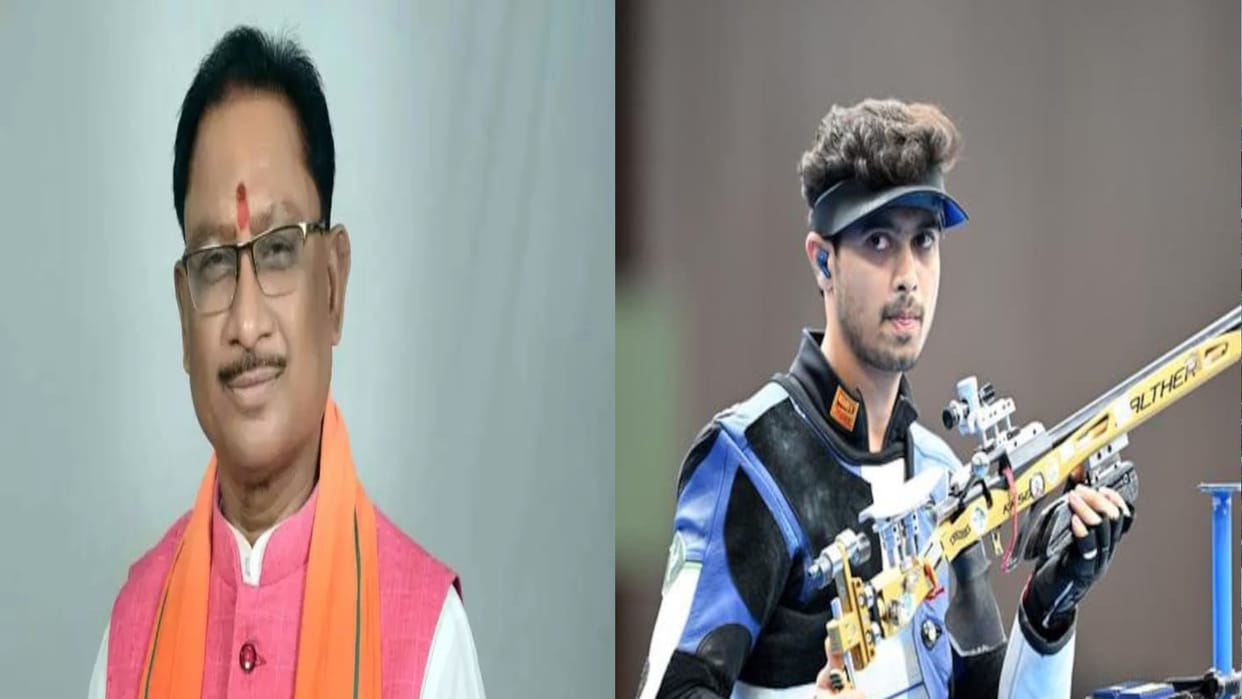 Chhattisgarh news: CM Sai expressed happiness on Swapnil Kusale for bringing the third medal