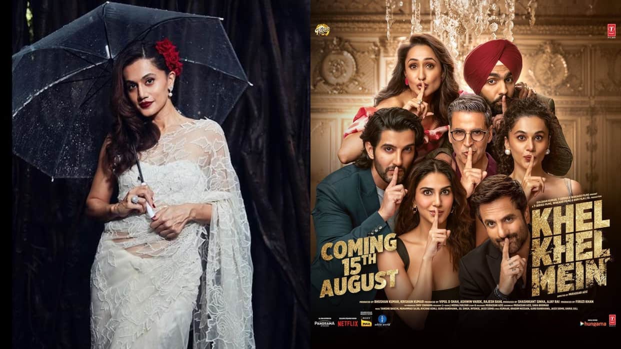 Taapsee Pannu recently commented on her two films Phir Aayi Hasseen Dillruba and Khel Khel Mein releasing