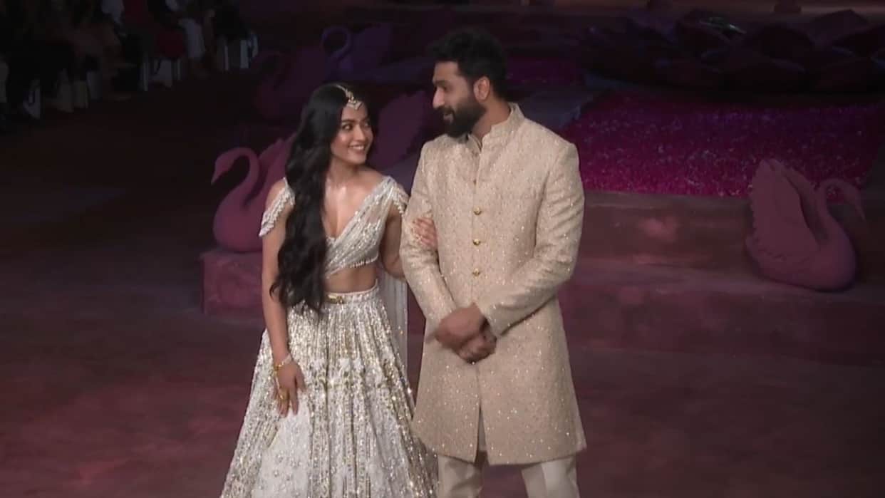 India Couture Week 2024 Vicky Kaushal Rashmika mandanna actress talks about Chhava