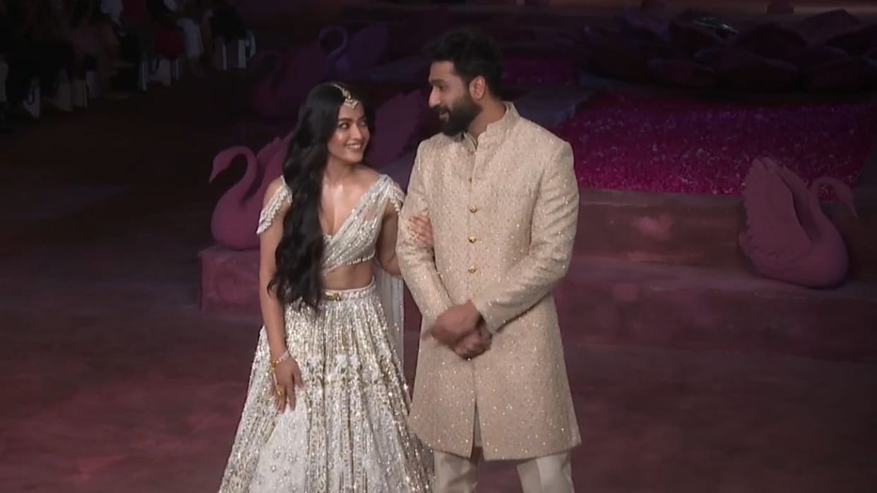 India Couture Week 2024 Vicky Kaushal Rashmika mandanna actress talks about Chhava
