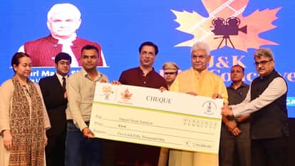 jk film conclave : LG Manoj Sinha said Difficult to separate jammu kashmir from cinema