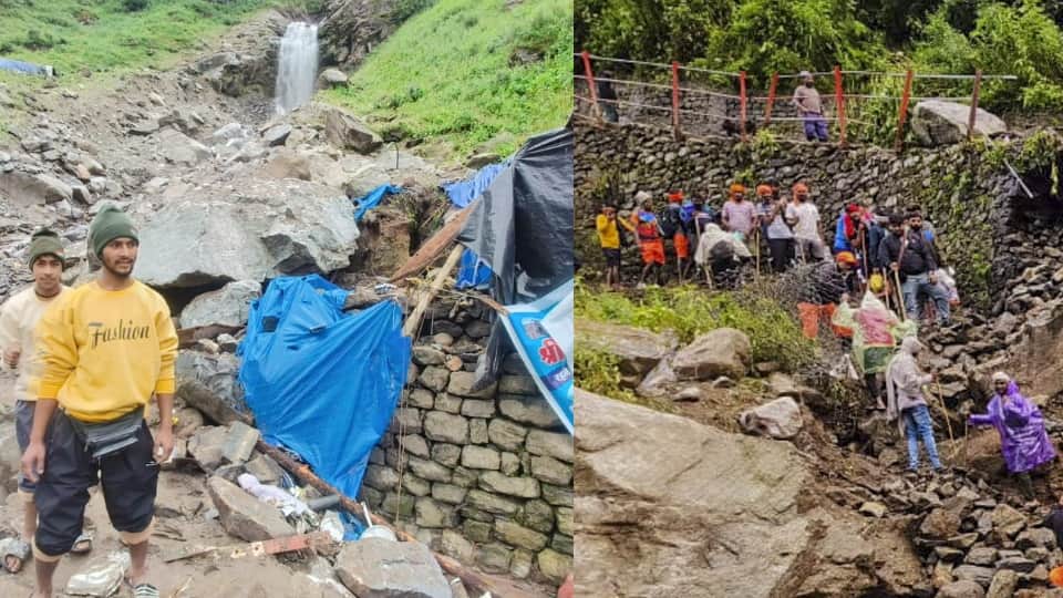 Cloudburst in Kedarnath affected People told aapbiti of Disaster Horrible Night Photos