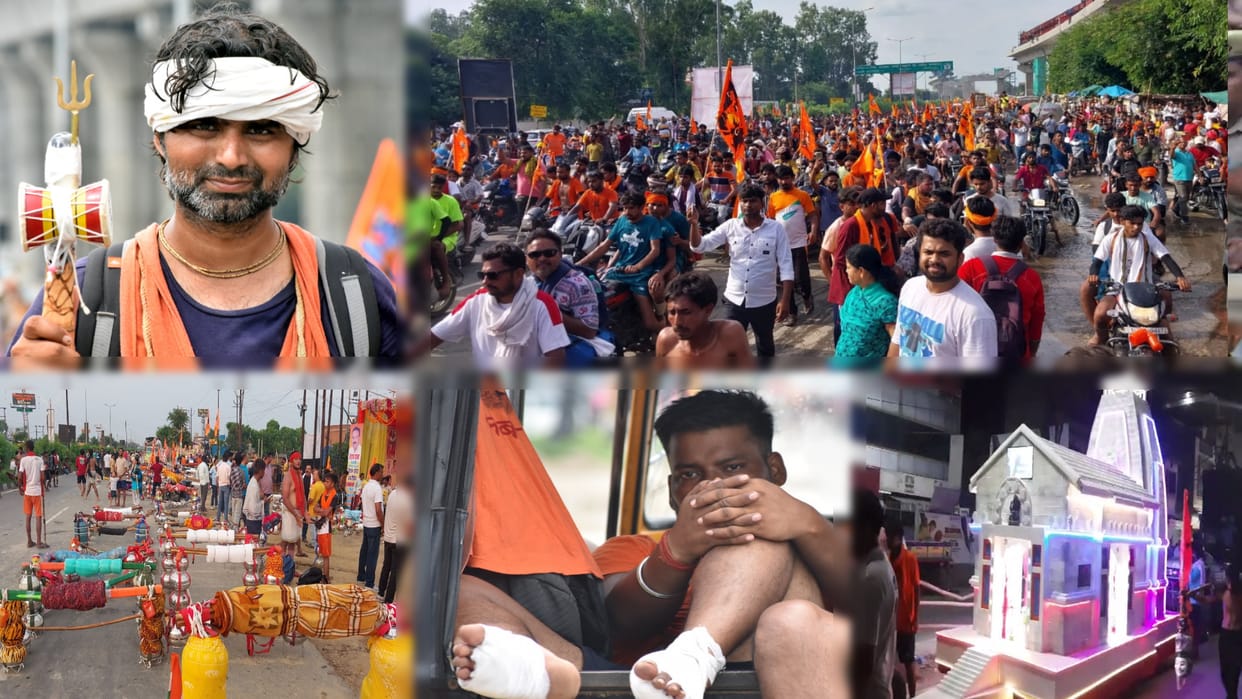 UP: Security of Kanwar pilgrims will be on the lines of Maha Kumbh, 70 thousand security personnel deployed; 1