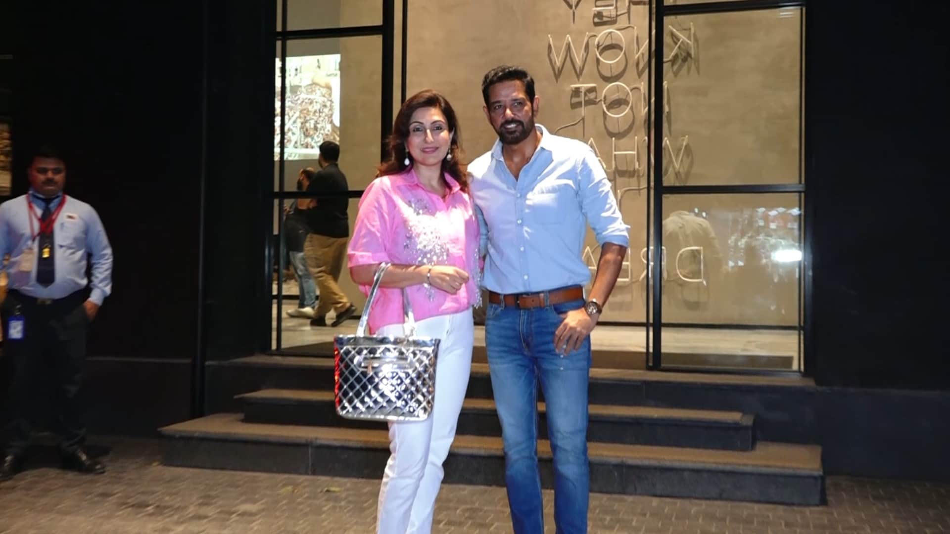 Auron Mein Kahan Dum Tha special screening these celebs participated Anup Soni Saiee Manjrekar Abhay Verma