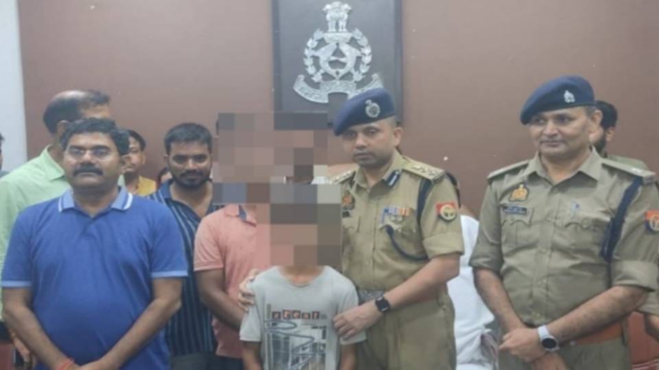 accused of kidnapping 12-year-old boy in Mathura arrested by police in encounter