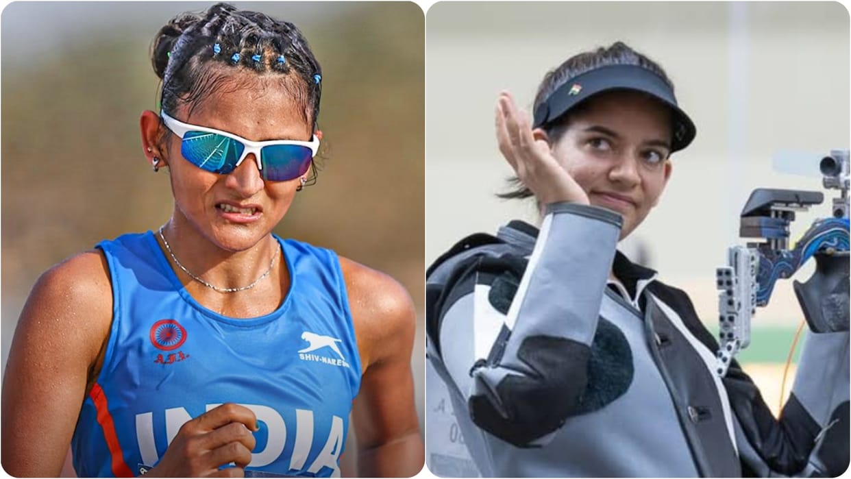 Paris Olympics Disappointments in Race Walk Archery Anjum, Sifat failed to qualify in finals of Shooting 3P