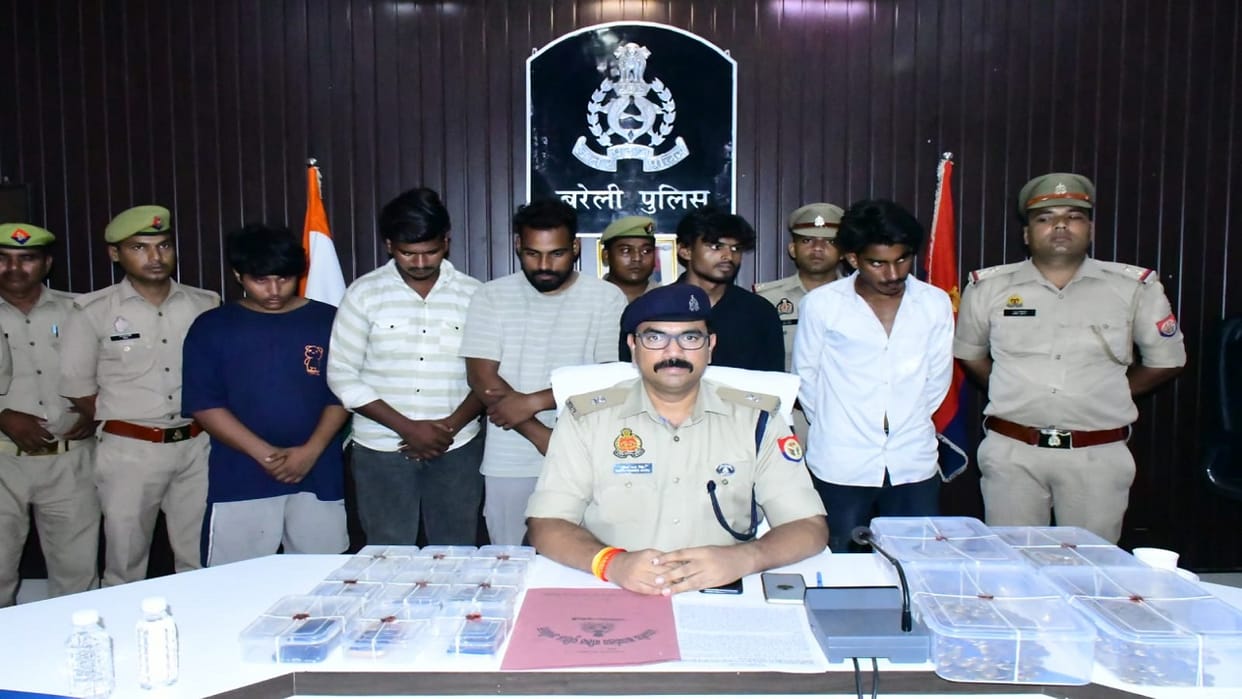 Four robbers of interstate gang caught by police in bareilly