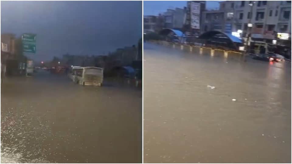 Rajasthan Weather Today: Heavy rain alert in six districts of Rajasthan rain continues in Jaipur overnight