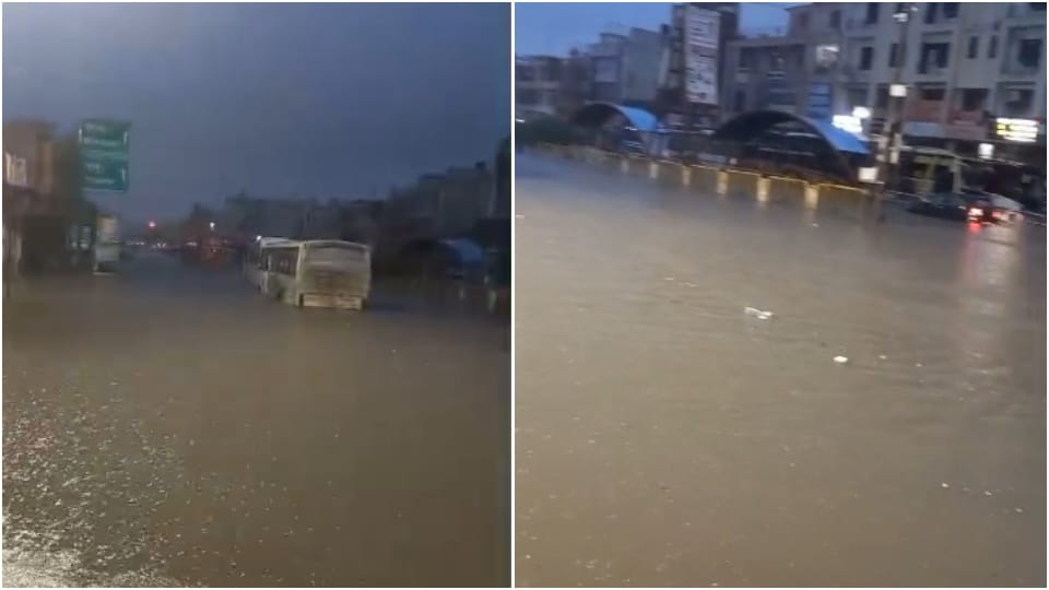 Rajasthan Weather Today: Heavy rain alert in six districts of Rajasthan rain continues in Jaipur overnight