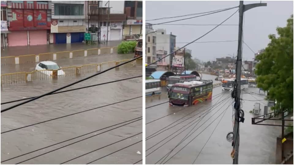 Rajasthan Weather Today: Heavy rain alert in six districts of Rajasthan rain continues in Jaipur overnight