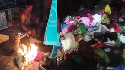 शराबी ने घर में लगाई आग