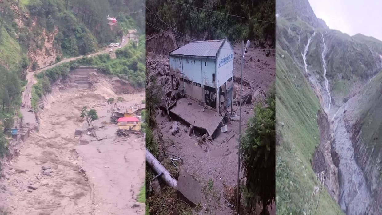 Himachal Cloudburst update: Samej village has lost all its traces, now only rubble and stones are left everywh
