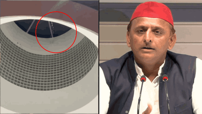 संसद की नई बिल्डिंग में पानी लीकेज