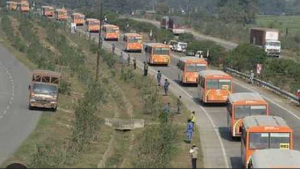 There will be a parade of 550 shuttle buses during Mahakumbh