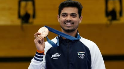 Paris Olympics: Swapnil gets bronze in 50 meter rifle three position, first Indian to win medal in this event