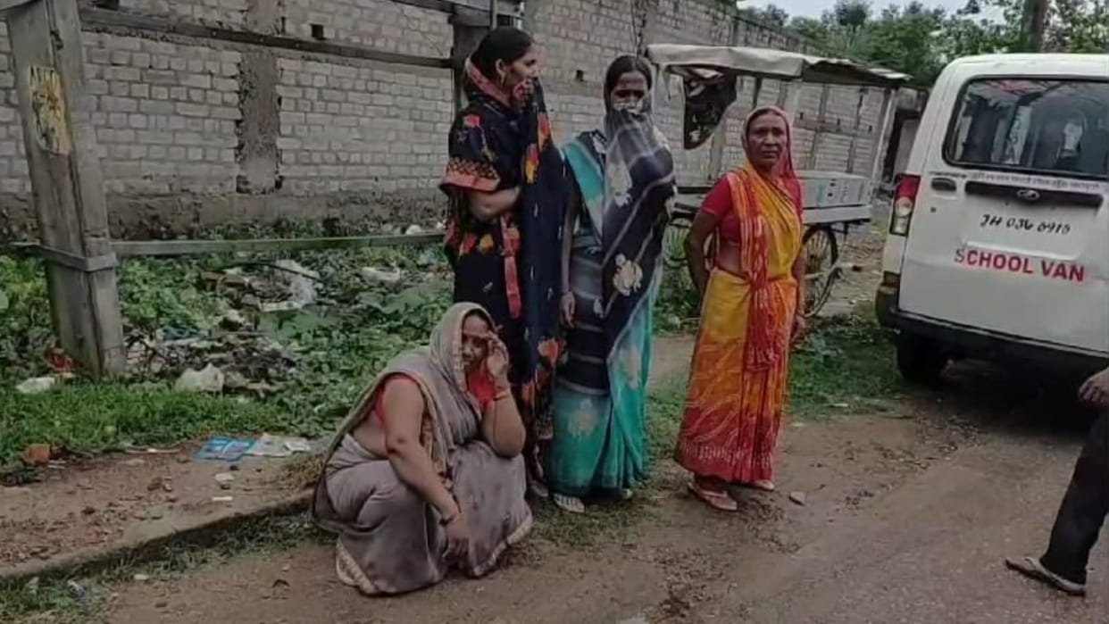 The young man died a painful death after being struck by an electric current