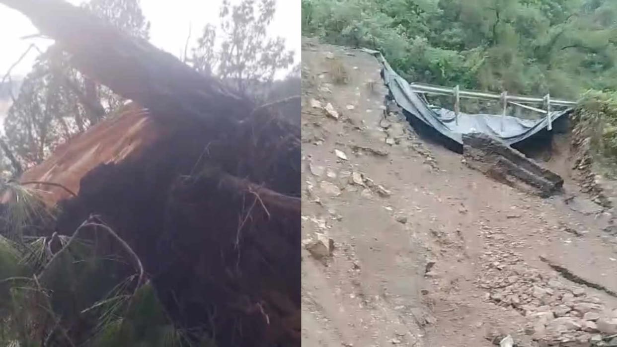 Uttarakhand Cloudburst: House collapsed in Gairsain woman died landslide near Mussoorie Galogi heavy Rain