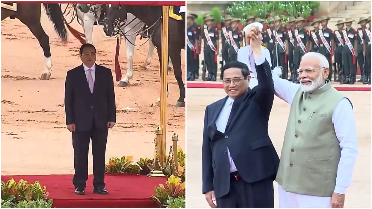 India PM Narendra Modi Vietnam Prime Minister Pham Minh Chinh talks ceremonial welcome news and updates