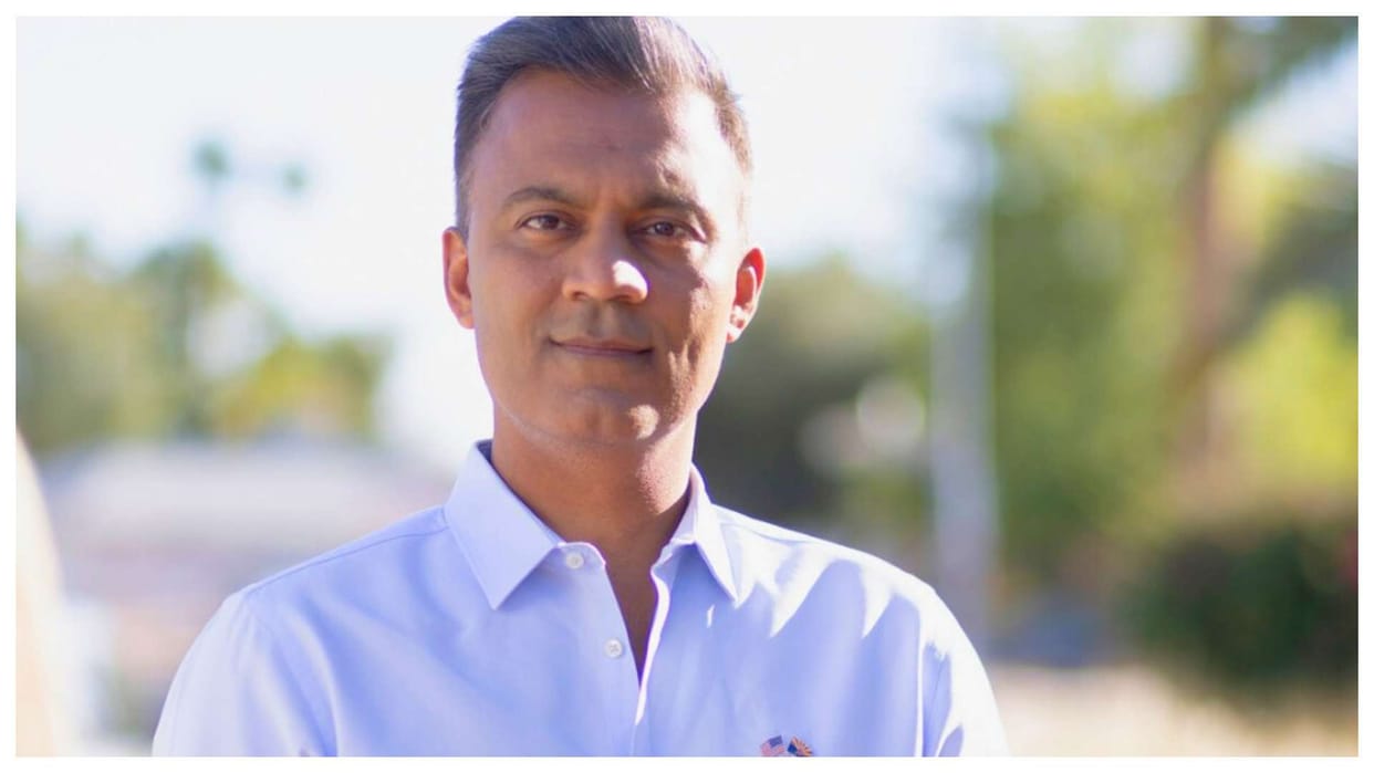 USA president election indian origin doctor amish shah wins democratic primary in arizona