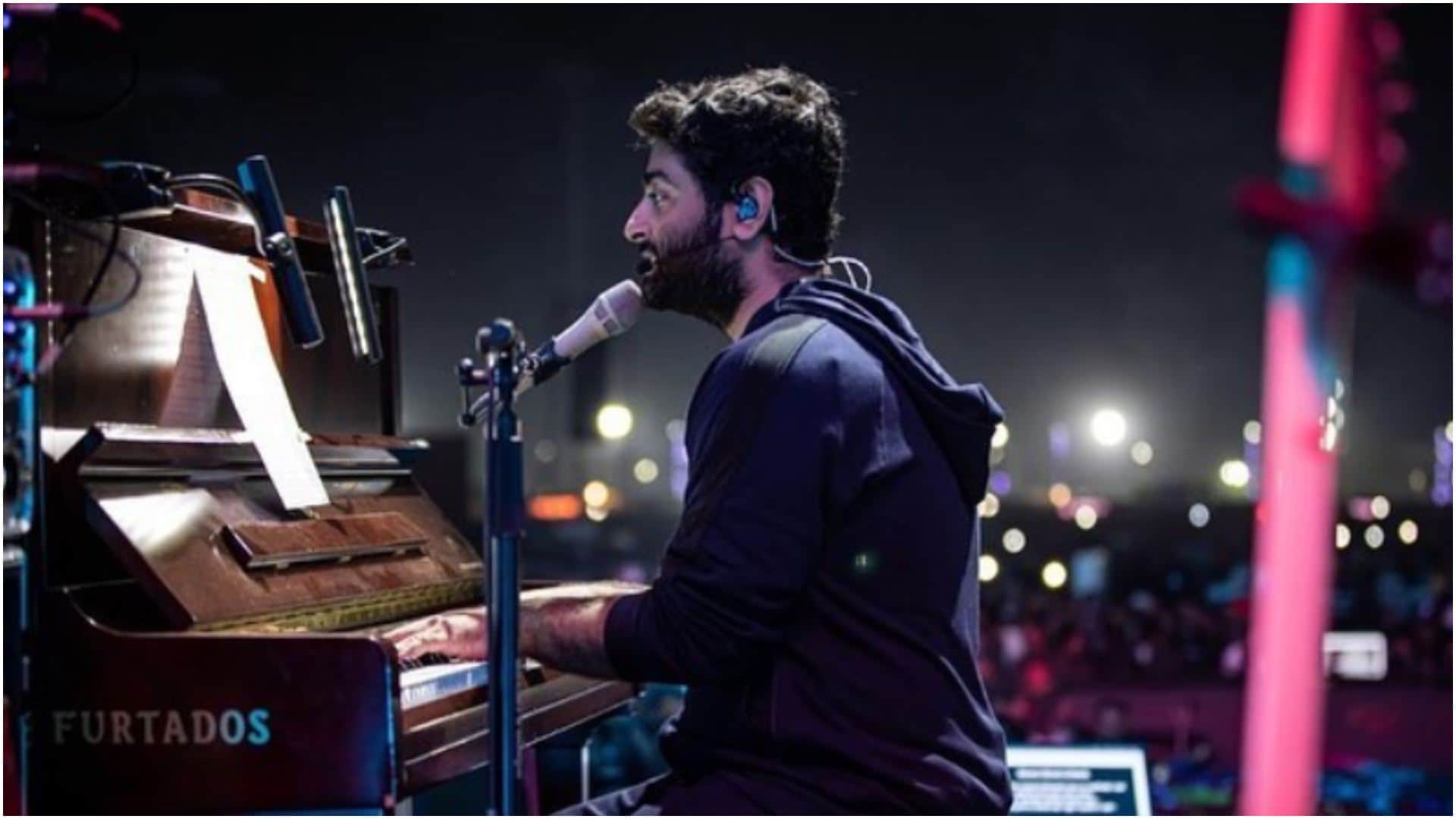 Arijit Singh suddenly suffer medical treatment Singer postpones his UK tour shares post says I am truly sorry
